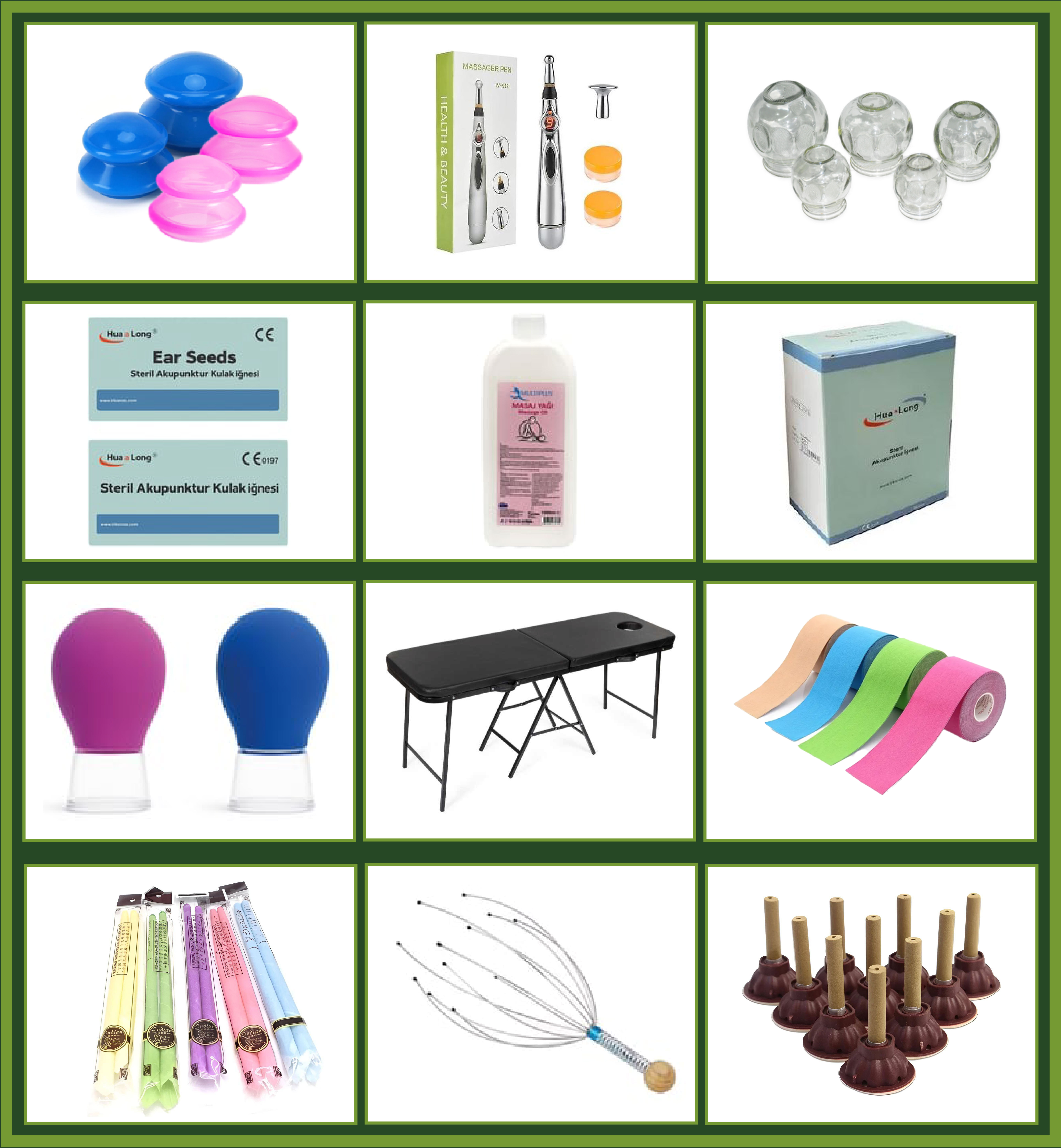 AKUPUNKTUR & MASAJ ÜRÜNLERİ