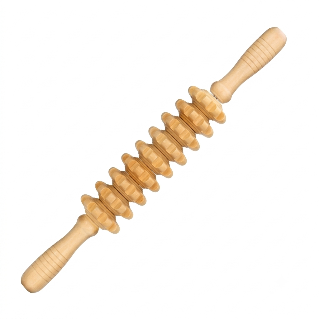 Ahşap Masaj Merdanesi - 40cm