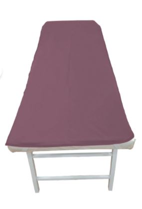 Lastikli Alez Sedye Örtüsü (Lila) - 70x190