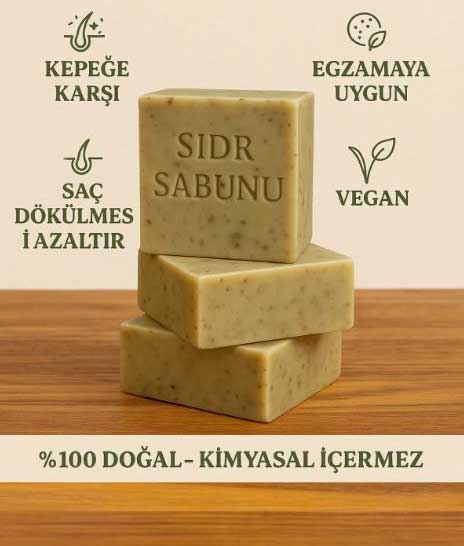 %100 Doğal Sidr Sabunu
