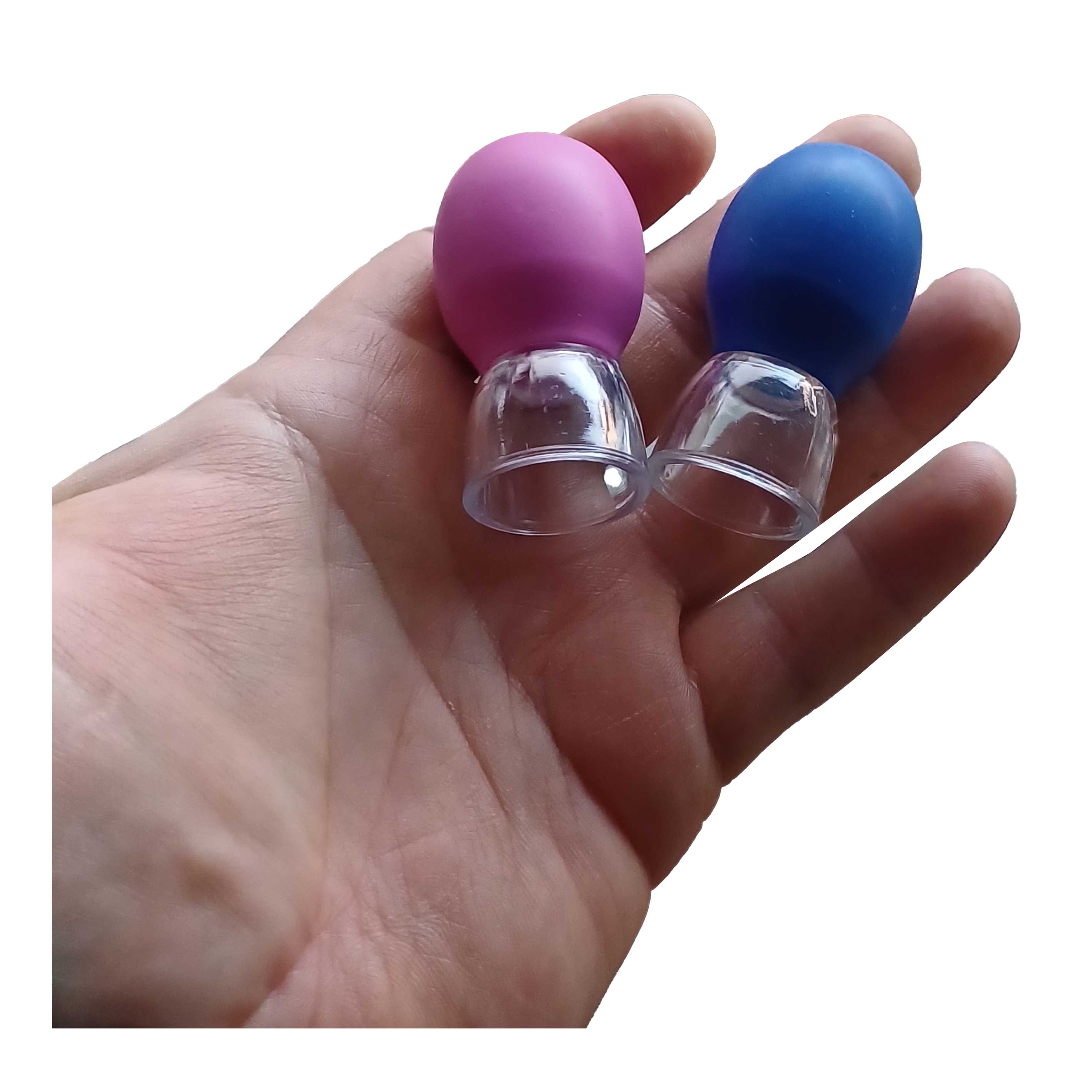 Silikon Yüz Masaj Kupası - Pembe