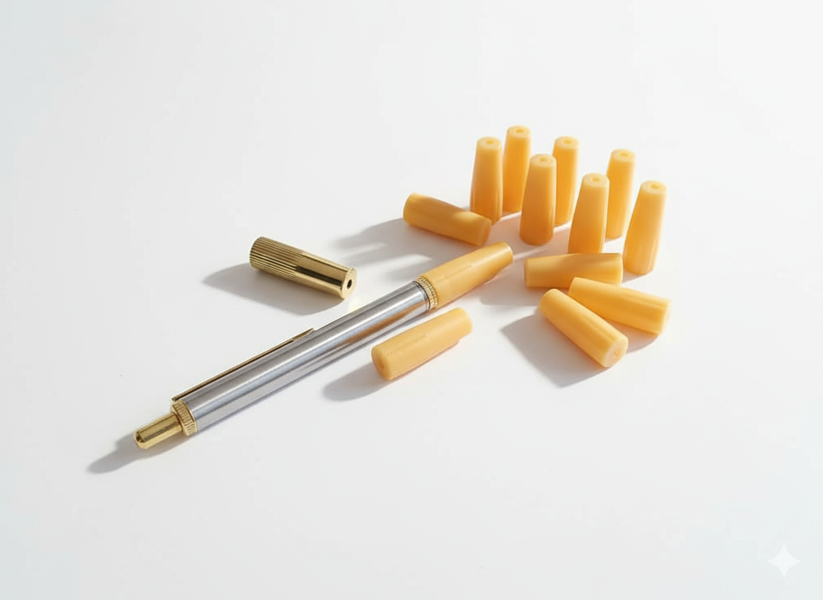 Tek İğneli Hacamat Kalemi Koryucu Uç - 50 Adet